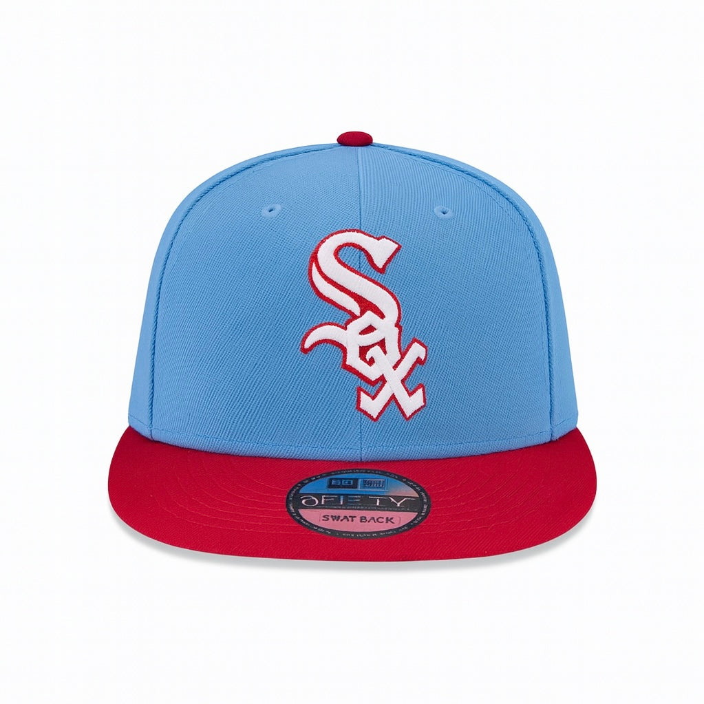 Chicago white Sox New Era Spring Basic Two-Tone 9FIFTY snapback Hat.