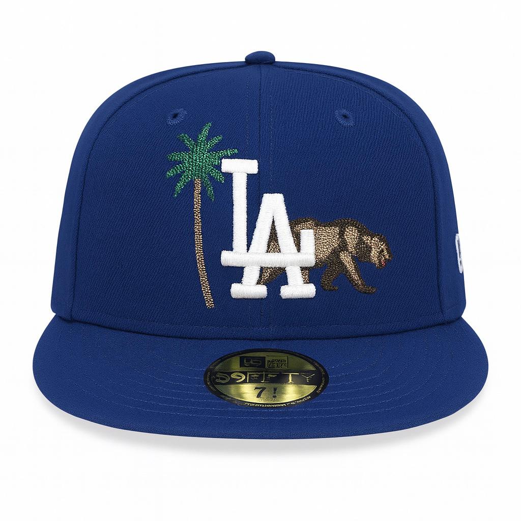 59Fifty Los Angeles Dodgers State Stitch Fitted Hat.